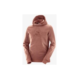 Buzo Salomon Hombre Con Capucha Color Terracota M Beige/rosa